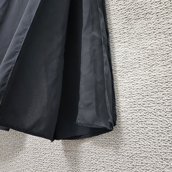 VERONIQUE YOUNG Women's Black Layered Wide Leg Palazzo Pants‎ Size 4 (28x28) - Picture 4 of 10